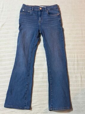 Levi's Girls Dark Blue Flared Jeans